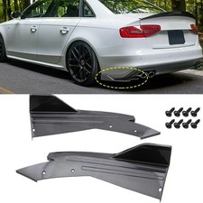 Carbon Fiber Style Rear Bumper Spoiler Lip Splitter Diffuser Universal Body Kit Carbon Fiber Style Rear Bumper Spoiler Lip Splitter Diffuser Universal Body Kit
