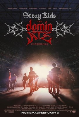 Stray Kids The DominATE Experience World Tour February 2026 Concert Poster