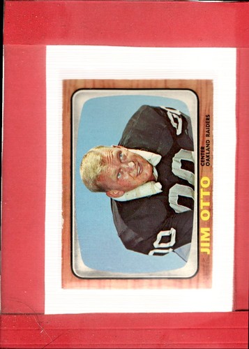 Jim Otto #115 1966 Topps card