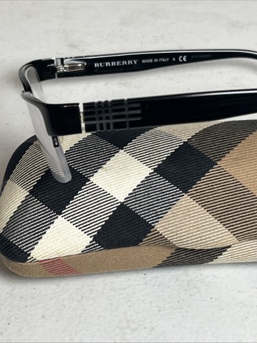 Montatura occhiali da vista Burberry B 1110 1001 mezza montatura nera RX Italia 53*18*140 - Foto 4 di 13