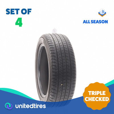 Set of (4) Used 225/55R18 Yokohama Avid Ascend GT 97H - 6-7.5/32 (19ZLO)