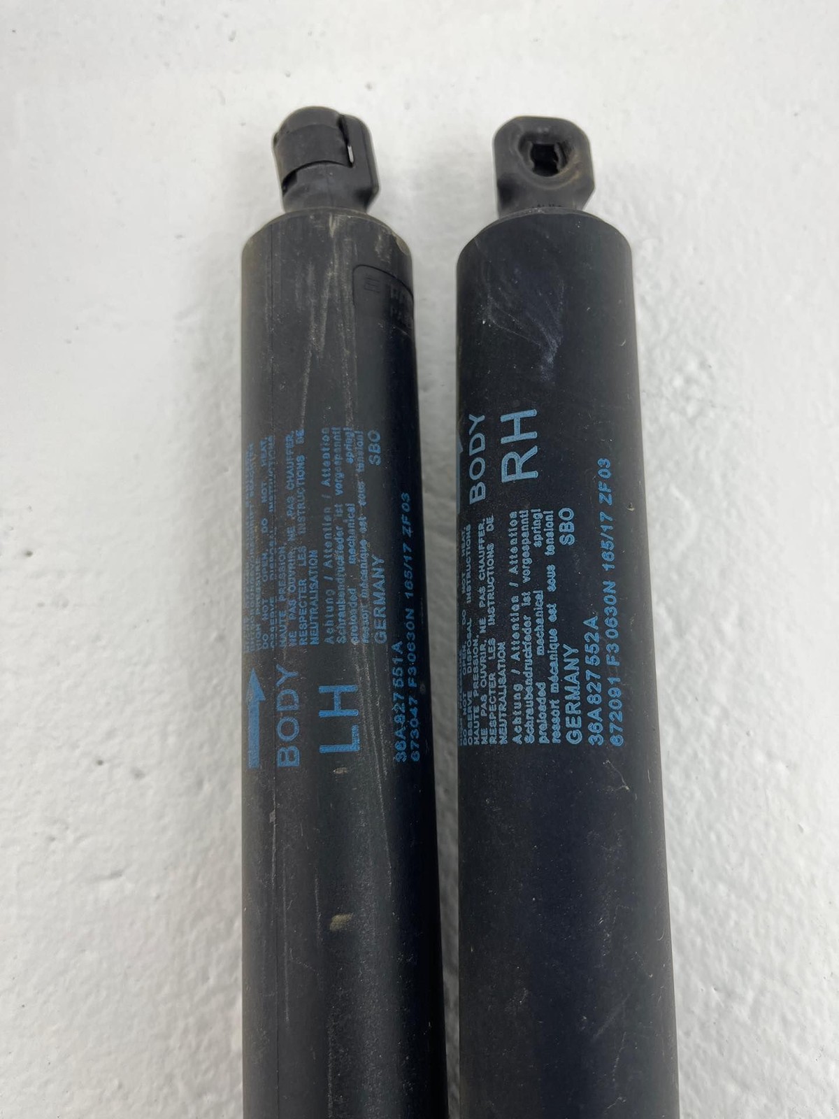 2015-2020 BENTLEY BENTAYGA Power Lift TailGate Support Strut Cylinder Set LH &RH