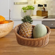 Panier à Pain Tressé Fait Main, Organisateur Alimentaire Pour étagères,