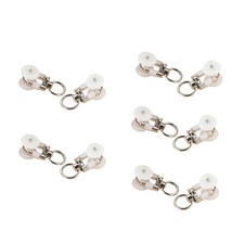  20 Pcs Rotelle Per Carrelli Ruote Da Carrello Alianti Binari Tende