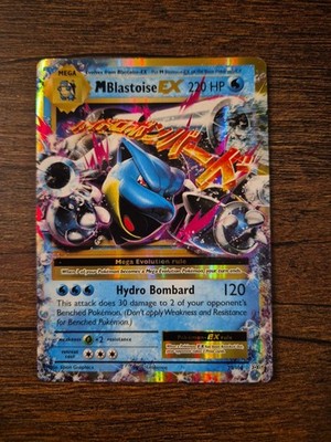 Mblastoise Turtok EX Holo Karte - Pokemon XY1 Collection Y, Japanische Ausgabe