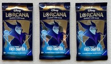 Disney Lorcana TCG The First Chapter. 3x NEW / SEALED Packs 3 Maleficent Packs 