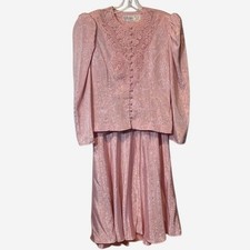 In The Mood Skirt Set Soft Pink Mother of the Bride Women's Skirt Top2pc Suit 14