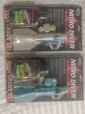 Nitro Diver & Scent Deliver System set of 2 (metallic silver and metallic blue)