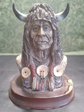 native american statue