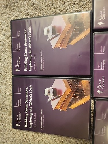 The Great Courses Audio CD Lot of 7 Writing Skills Development 84 Lectures - Picture 2 of 11
