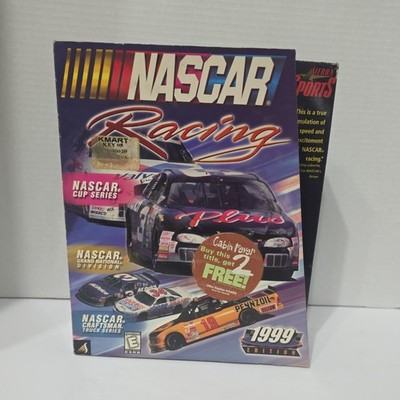NASCAR Racing 1999 Edition PC Game Big Box Sierra Sports Vintage Windows 95
