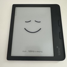 Tolino Vision 6 eReader 16GB Black. SmartLight Model T105 Used Grade B Condition