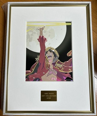 UnopendONE PIECE Musee Frame Art Collection Monkey D Luffy Serial Number Japan