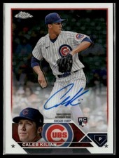 2023 Topps Chrome #RA-CK Caleb Kilian Rookie Autographs