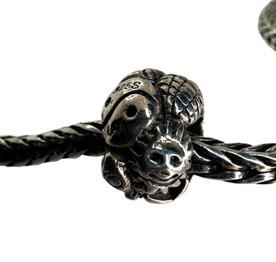 Authentic Trollbeads Sterling Silver Symbols Bead Charm