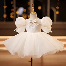 Child Dress Girl Wedding Dress Kid Piano Performance Dress Princess Party Gown