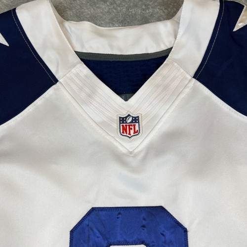 Rare Vintage Nike Authentic NFL Dallas Cowboys Sewn On Field Aikman 8 Jersey - Picture 5 of 15
