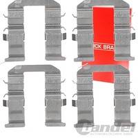 Quick Brake MONTAGE-SATZ BremsbelÄGe ZubehÖR Hinten Passend FüR KIA Carnival |