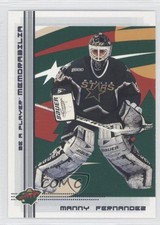 2000-01 ITG Be A Player Memorabilia Manny Fernandez #119 0a0