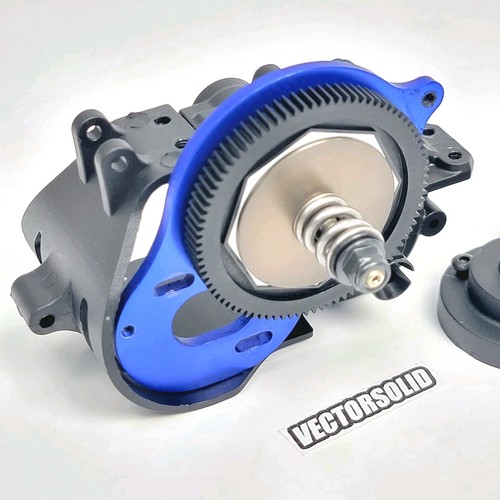New Team Associated RB10 Complete Transmission With Slipper Cover Amd Rear Guard - Picture 2 of 7