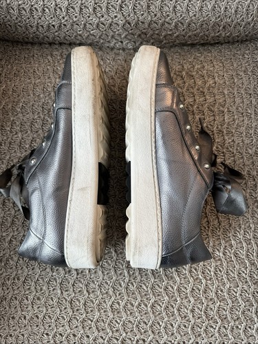 Sneakers Ron bianco peltro orabella pelle 42 - Foto 3 di 6