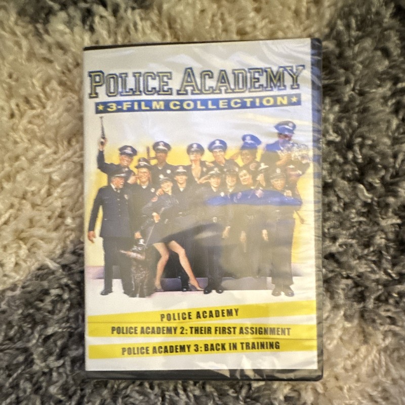 Warner Home Video Police Academy 1-3 3-Film Collection DVD R WS English