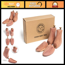 Men's Cedar Boot Tree - All Natural Aromatic Wood - Premium Quality Shoe Stretch