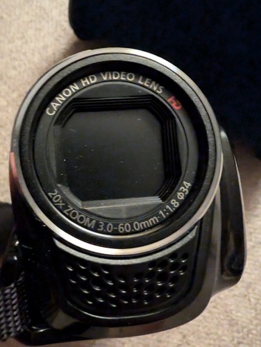 Canon VIXIA HF R20 28x Digitalcamera HD Digital Camcorder - TESTED WORKS + Case - Picture 3 of 10