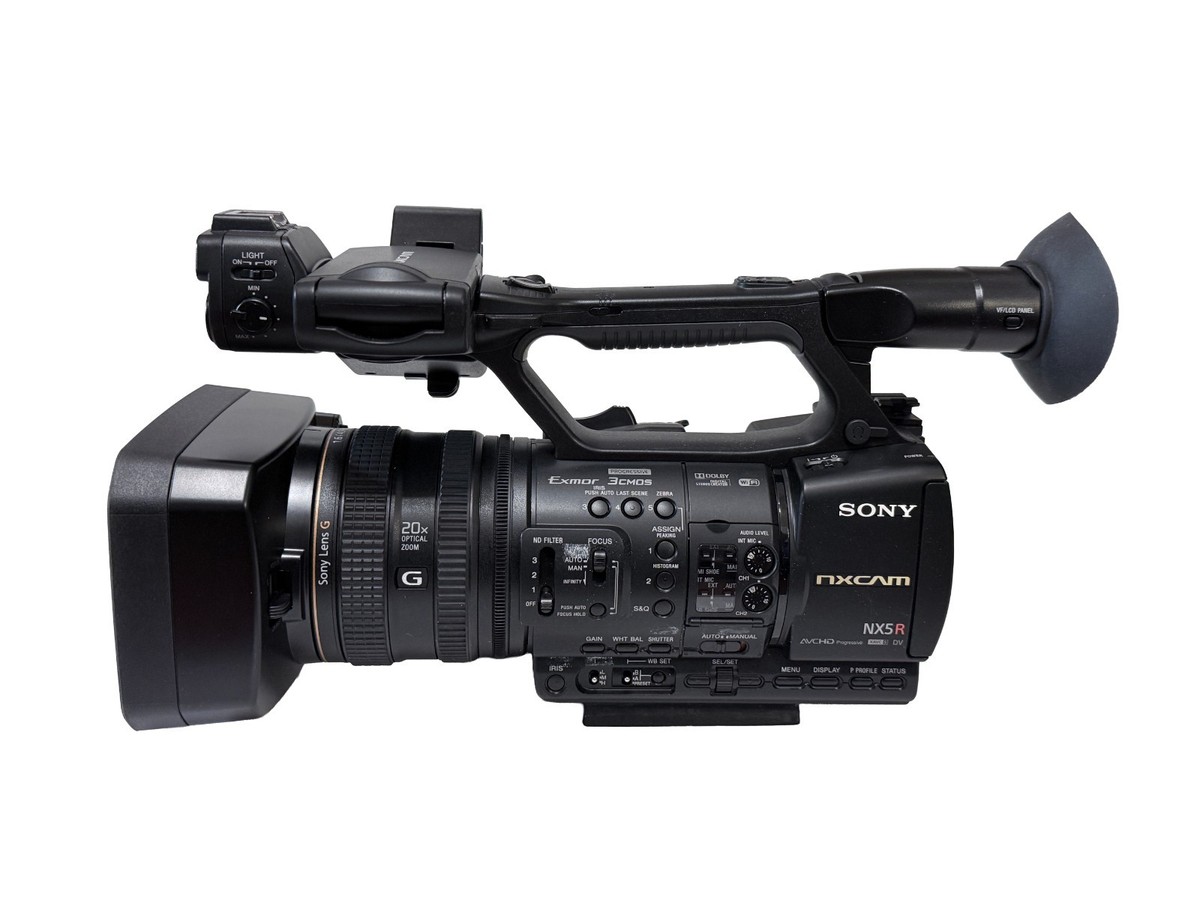 Sony Hxr-nx5r NXCAM Professional Camcorder With Built-in LED Light