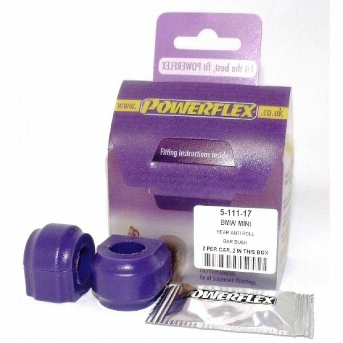 Supporto Barra 17mm Powerflex PFR5-111-17 | Solo Qualità Originale