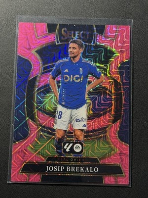 2025-26 Panini Select La Liga Terrace Josip Brekalo #97 Pink Mojo Prizm /99 Rare