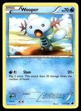 Wooper Plasma Freeze Common 21/116 2013 Pokemon TCG on eBay