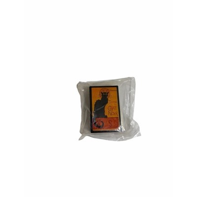 Vintage Chat Noir Mint Box Black Cat Sealed - Orange and Black MCM Retro