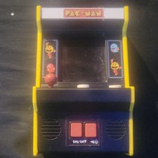 Pac-Man Mini Handheld Electronic Arcade Game, Yellow, Ages 8 