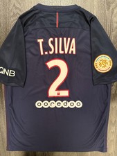 Maglia Home Originale Nike Paris Saint Germain PSG 2016/2017 T SILVA 2 Uomo Large
