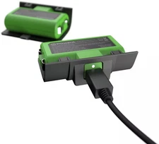 PowerA - Play & Charge Kit for Xbox Series X|S and Xbox One - Green USB-C