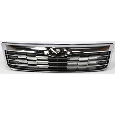 Grille For 2009-2010 Subaru Forester Silver Plastic Grille For 2009-2010 Subaru Forester Silver Plastic