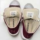 Converse Chuck Taylor All Star High Top Burgundy/White Canvas Lace-Up Sneaker — photo 4
