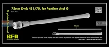 RFMRM2096 1:35 Rye Field Model 75mm KwK 42 L/70 Gun Barrel for Panther G (RFM