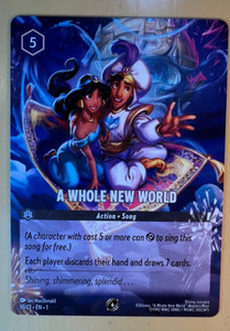 A Whole New World Lorcana | eBay