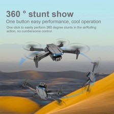 4K HD Camera Drone WiFi FPV RC Foldable Dual Camera with 4 Batteries 20