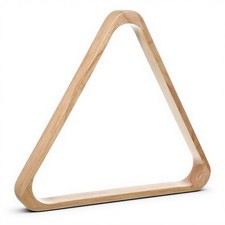 Zelphvt Solid Wood Pool Ball Rack, Billiard Ball Triangle Rack 2-1/4" for 15-...