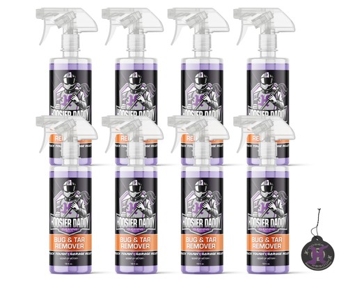 Hoosier Daddy 16oz Bug & Tar Remover - Dissolves Bugs & Tar(8-Pack) - Bild 1 von 9