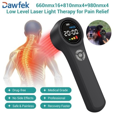 Red Light Therapy Device 24Diodes Laser for Pain Back Shoulder,Neck,Knee,Etc 
