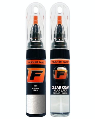 für HYUNDAI RAH SLEEK SILVER LACKSTIFT Reparatur Set Autolack Kratzer