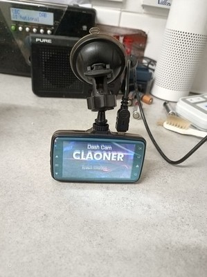 Claoner 1080P Full HD Dashcam Auto DVR 170° Weitwinkelkamera + Saughalterung
