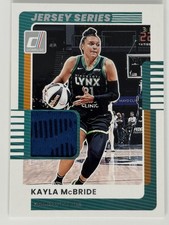 Kayla McBride PATCH Minnesota Lynx 2025 Donruss WNBA Jersey Series #9
