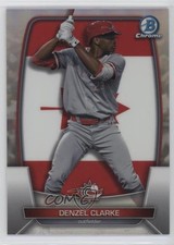 2023 Bowman Chrome WBC Flag Variations Refractor /499 Denzel Clarke #WBC-4 fl4