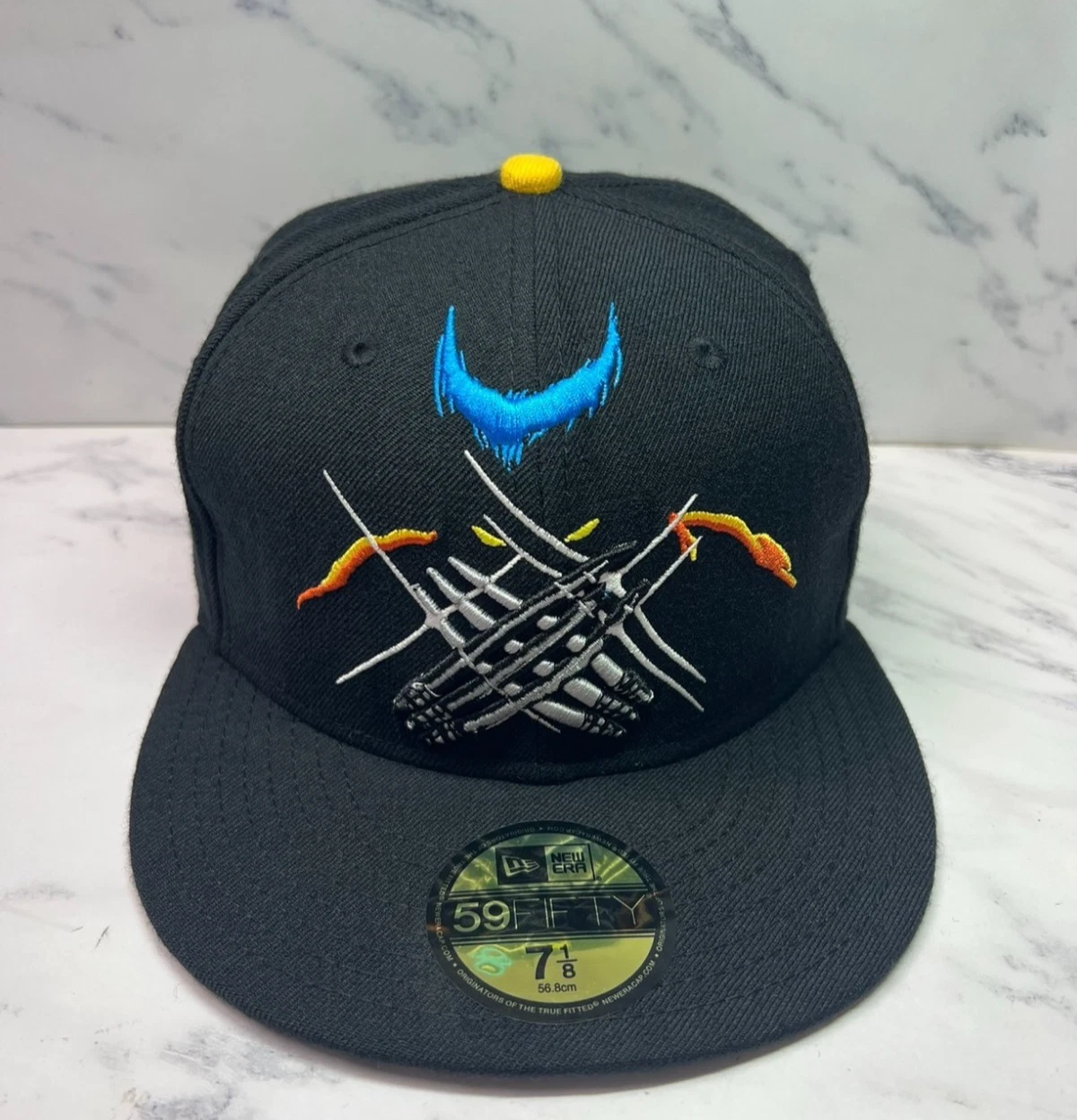 Marvel X New Era Wolverine X-Men Fitted Hat 59Fifty Comics Not DC VHS Cards DVD