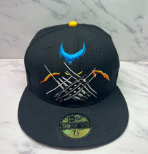 Cappello aderente Marvel X New Era Wolverine X-Men 59Fifty fumetti non DC VHS carte DVD